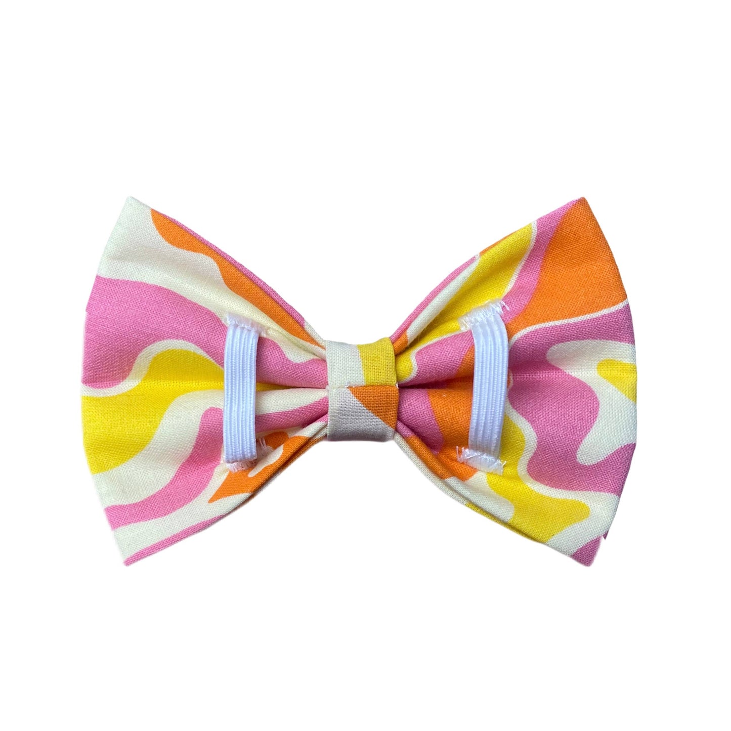 Old Dog, New Style- Lava Lamp Dog Bowtie