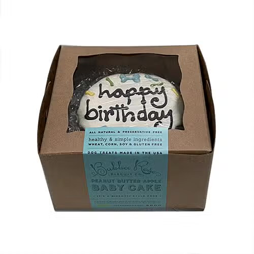 Bubba Rose Biscuit Co.- Blue Birthday Dog Cake