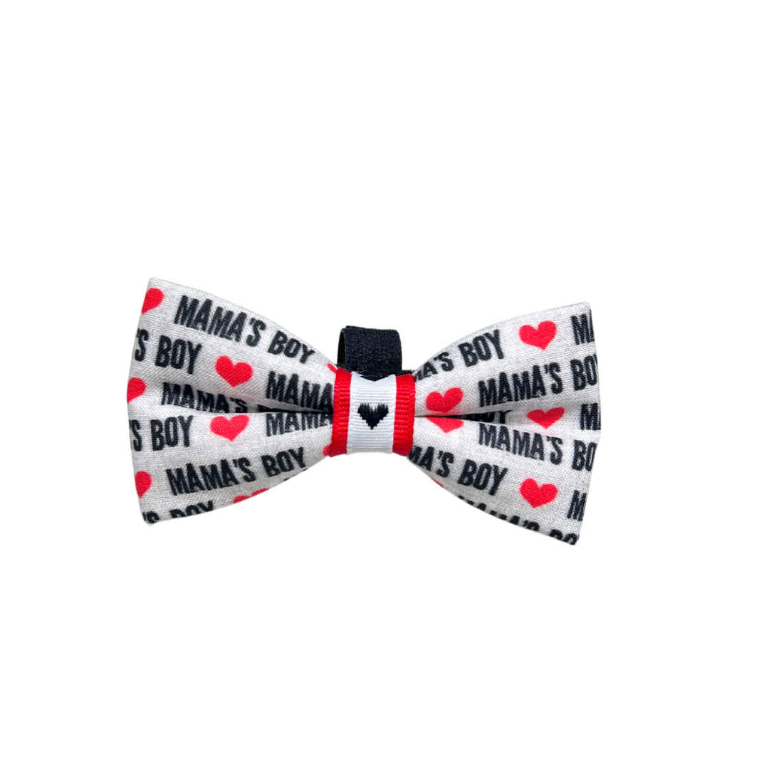 Dog Bow Ties- Mama's Boy - Mini Size
