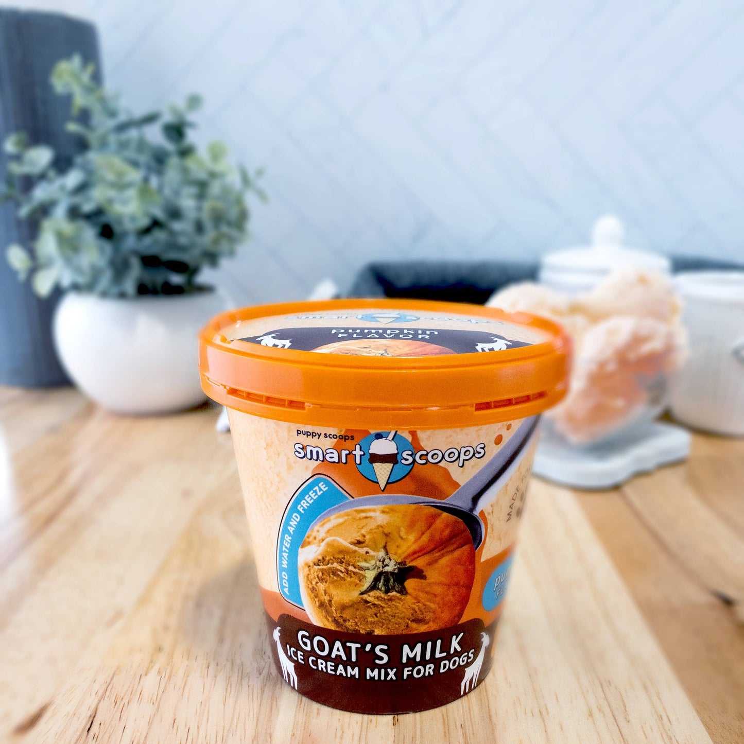 Puppy Scoops- Ice Cream Mix - Goat's Milk