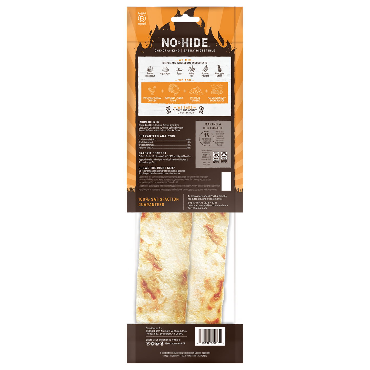 Earth Animal- No Hide Strips - 4 Pack