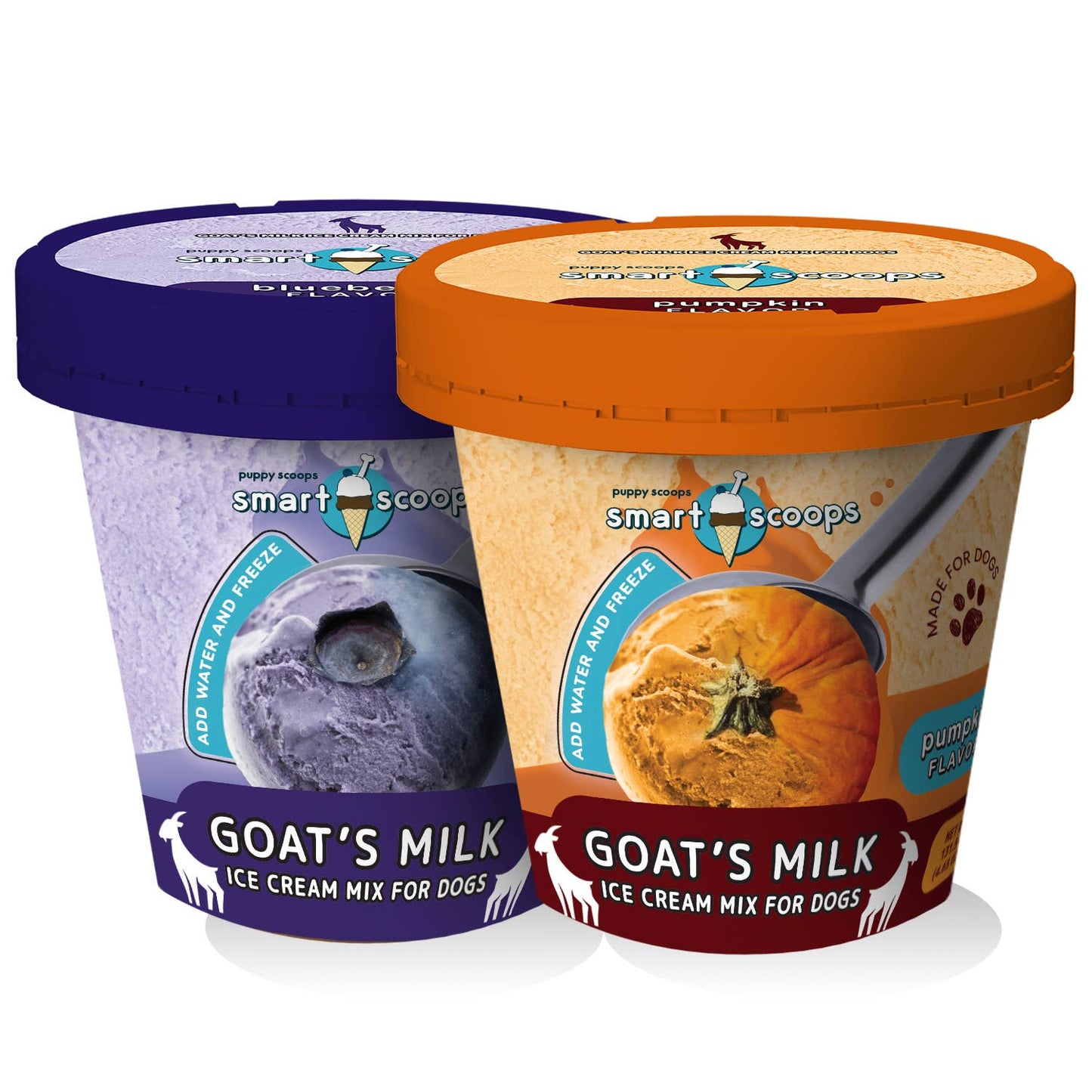Puppy Scoops- Ice Cream Mix - Goat's Milk