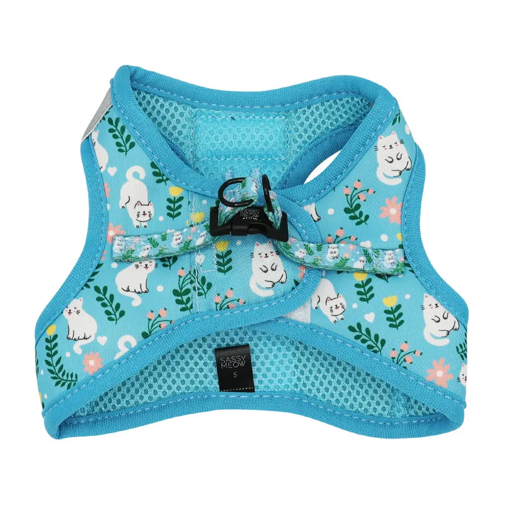 SASSY MEOW- Cat Harness - Purrs & Petals