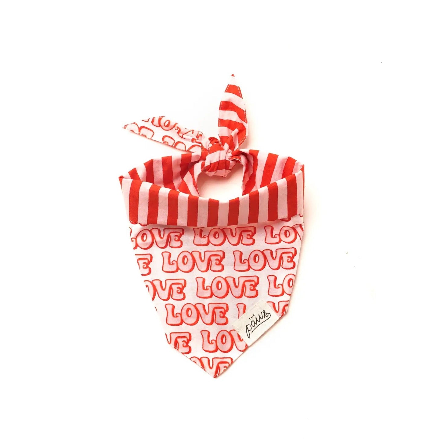 The Paws- Dog Bandana - Love