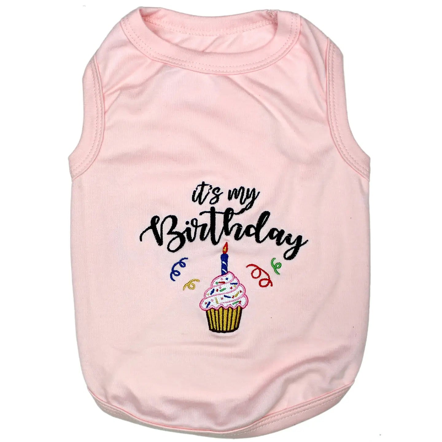 Parisian Pet- Dog Shirt - It's My Birthday