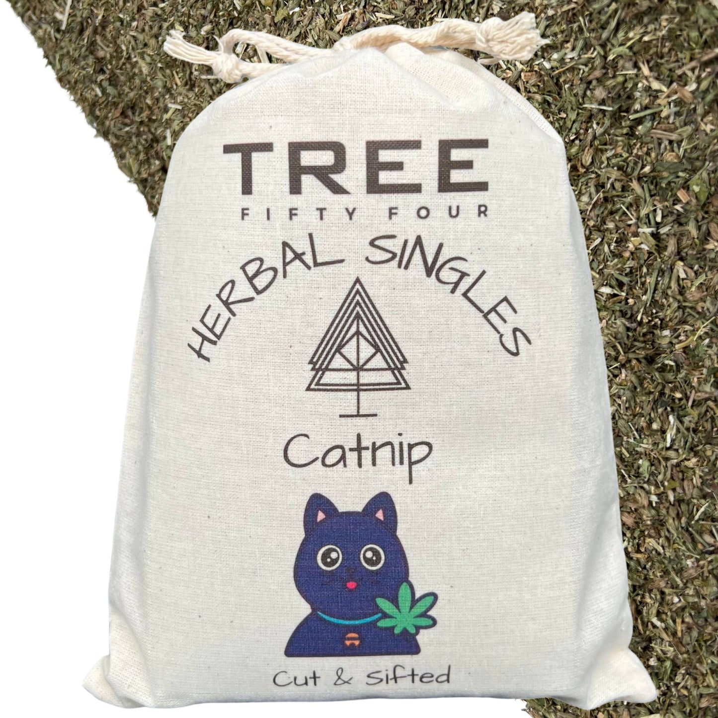 Tree Fifty Four- Catnip in Drawstring Sachet | No Silvervine