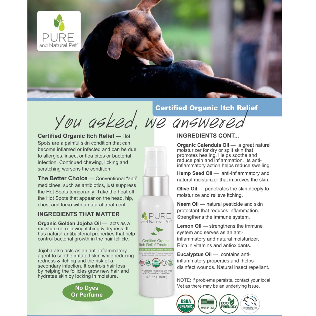 Pure and Natural Pet- Hot Spot Oil