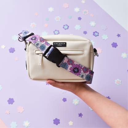 Cocopup London- Bum Bag Strap - Pastel Flowers