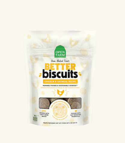 Open Farm- Dog Treats - Better Biscuits