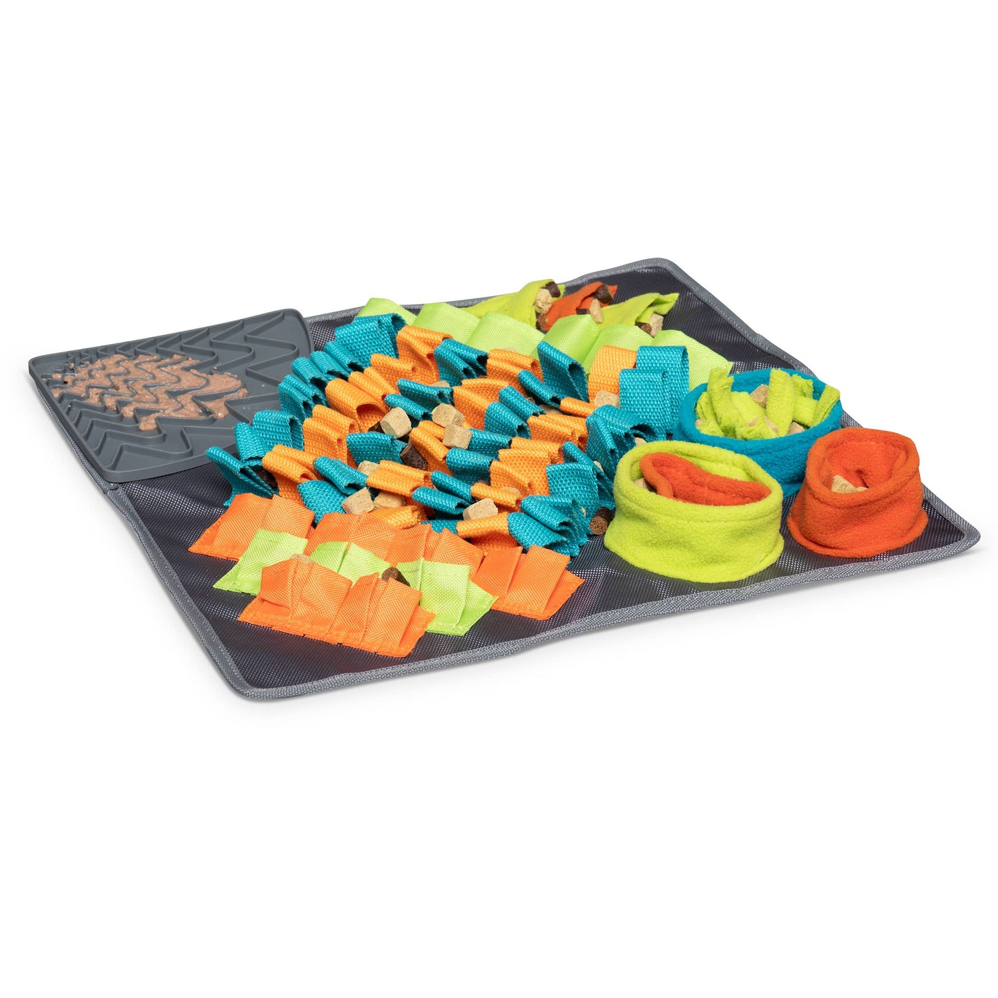 Messy Mutts- Square Forage/Snuffle Mat 16" with Suction