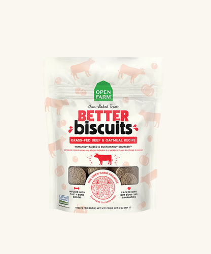 Open Farm- Dog Treats - Better Biscuits