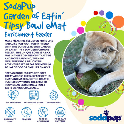 SodaPup- Garden of Eatin' Tipsy Bowl