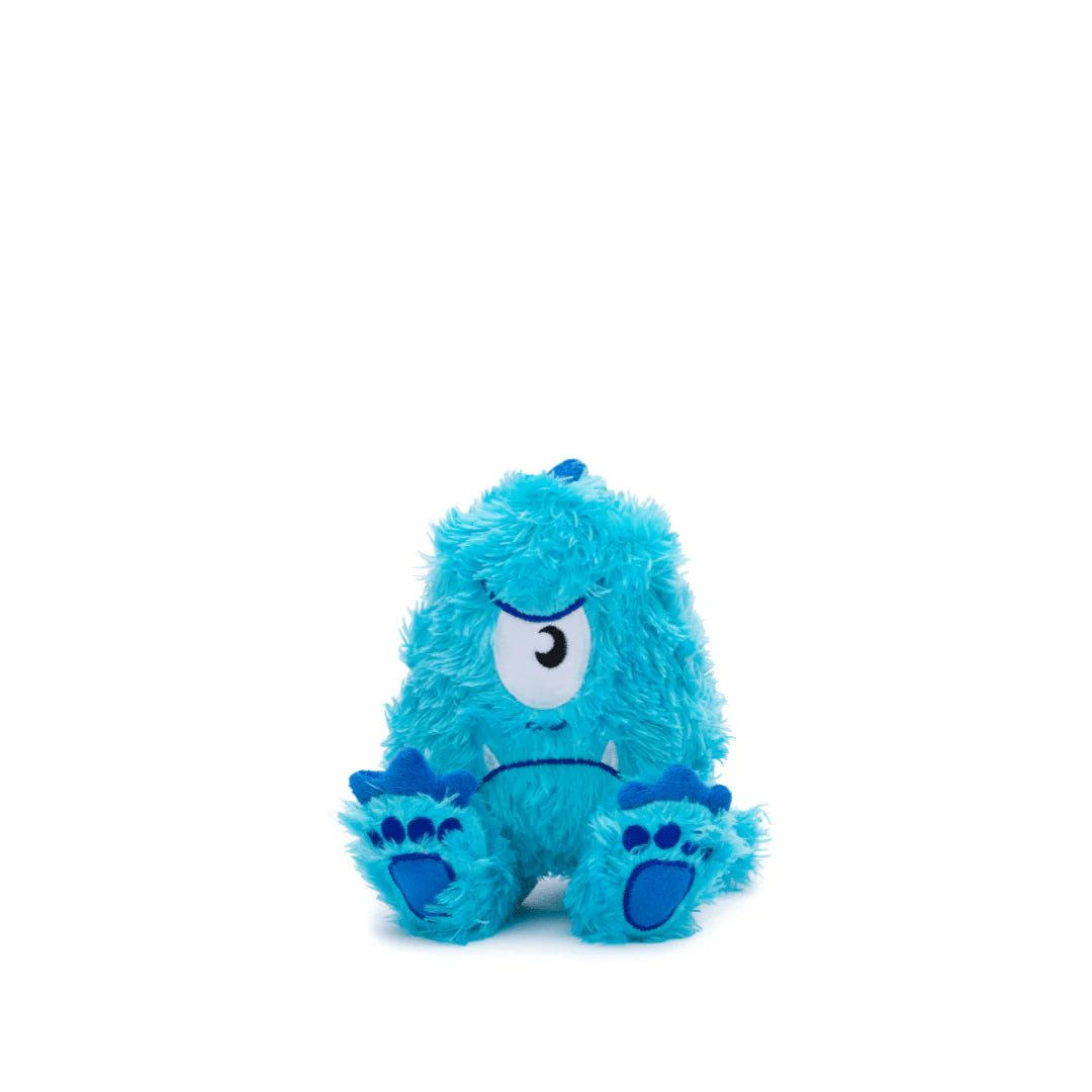 Fabdog- Fluffies Blue Monster - Small