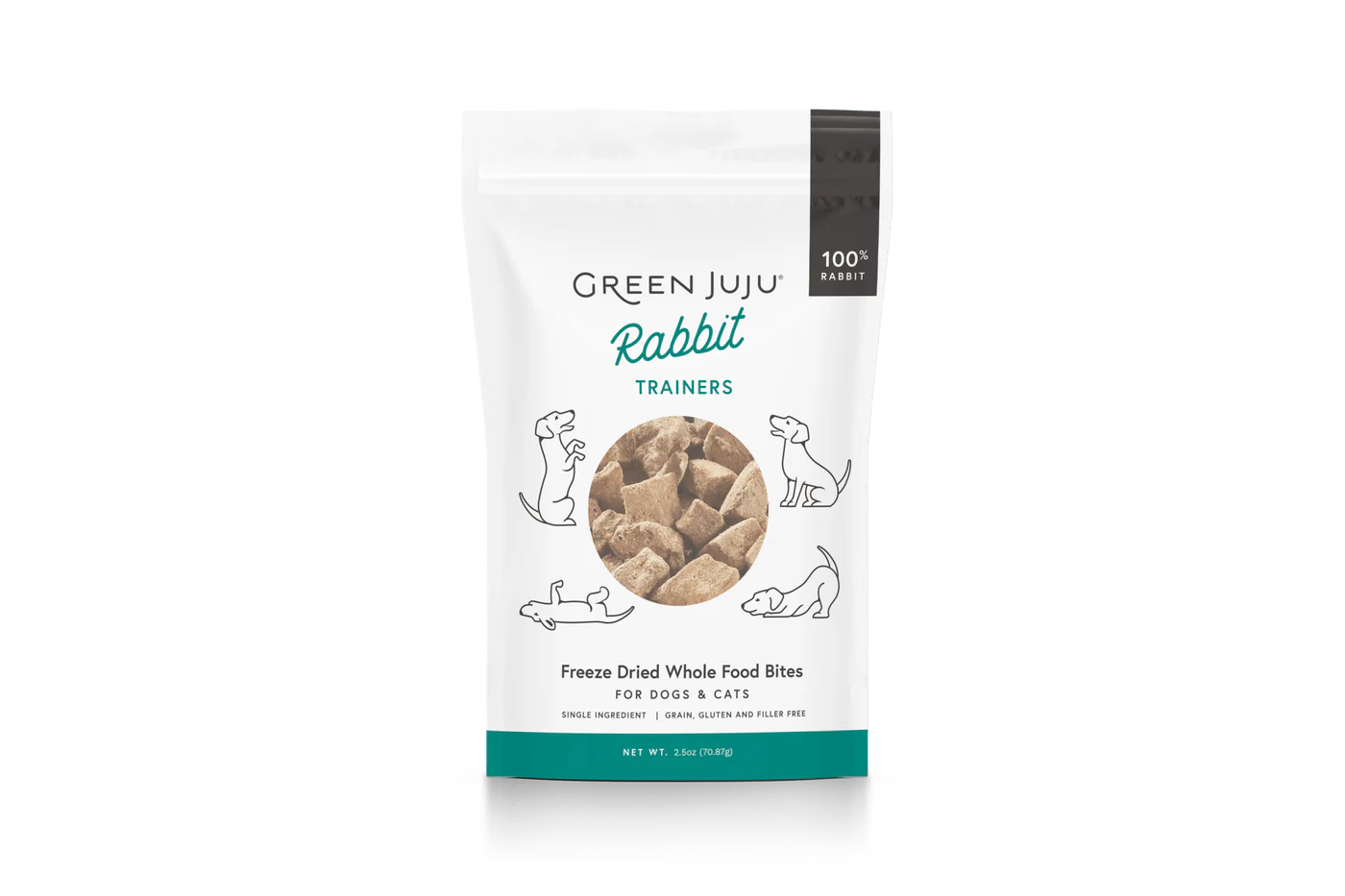 Green Juju- Dog Treats - Freeze-Dried Trainers