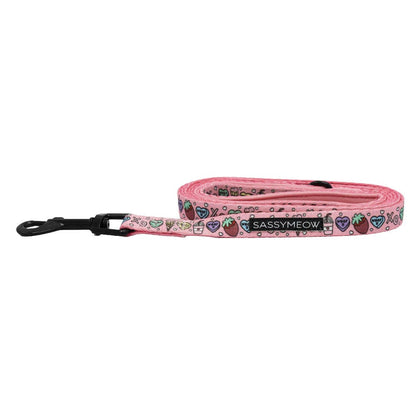 SASSY WOOF- Cat Leash - I Chews You