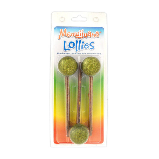 Meowijuana- Lollies - Silvervine Sticks With Catnip