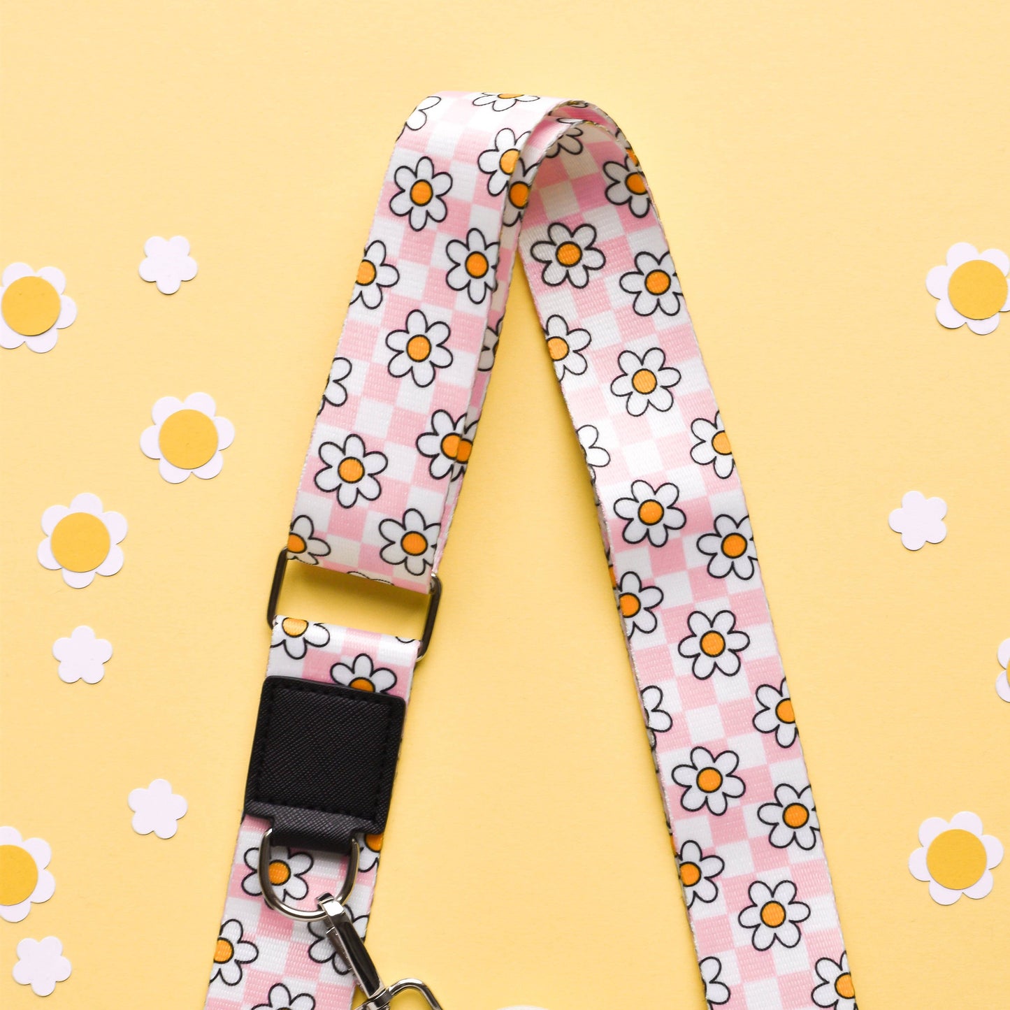 Cocopup London- Bag Strap - Daisy Gingham Rave