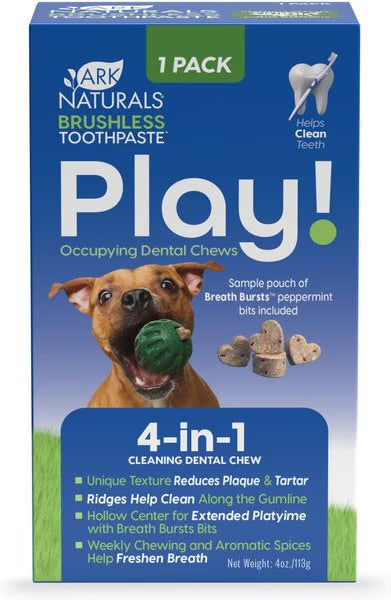 Ark Naturals- Brushless Toothpaste - Play! Dental Chew