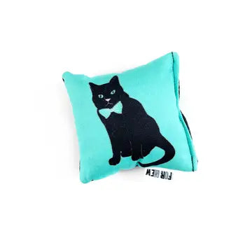 For Mew- Tuxedo Cat Nip Square