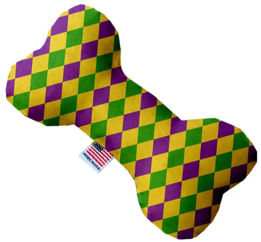 Mirage Pet- Dog Toy - Mardi Gras Diamonds