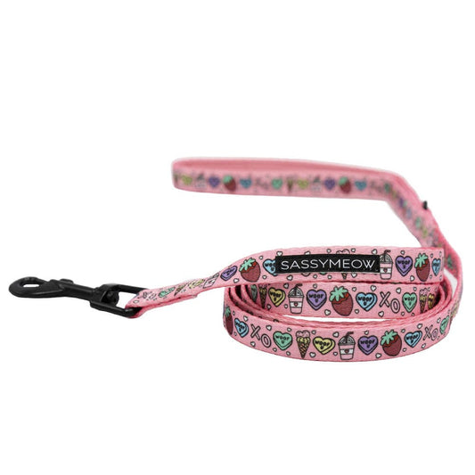 SASSY WOOF- Cat Leash - I Chews You