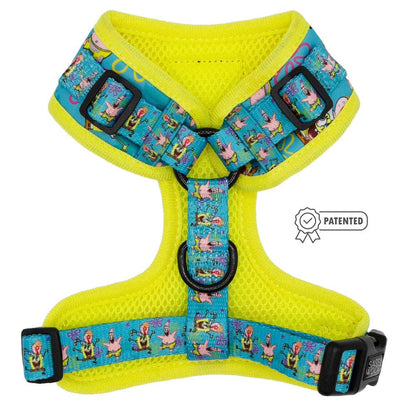 SASSY WOOF- Dog Harness - SpongeBob SquarePants™ Jelly Fishin'