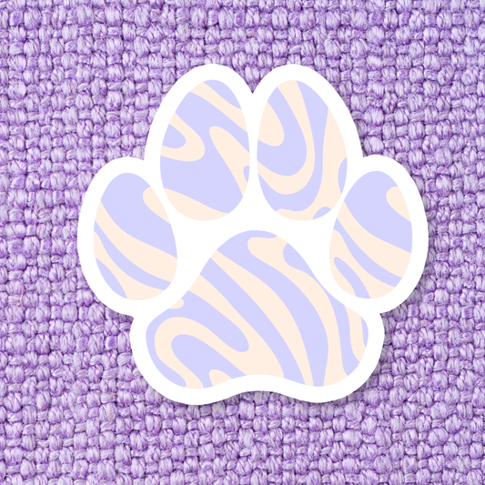 Stickers X Ashley Bexar- Waterproof Vinyl Sticker - Paw Print