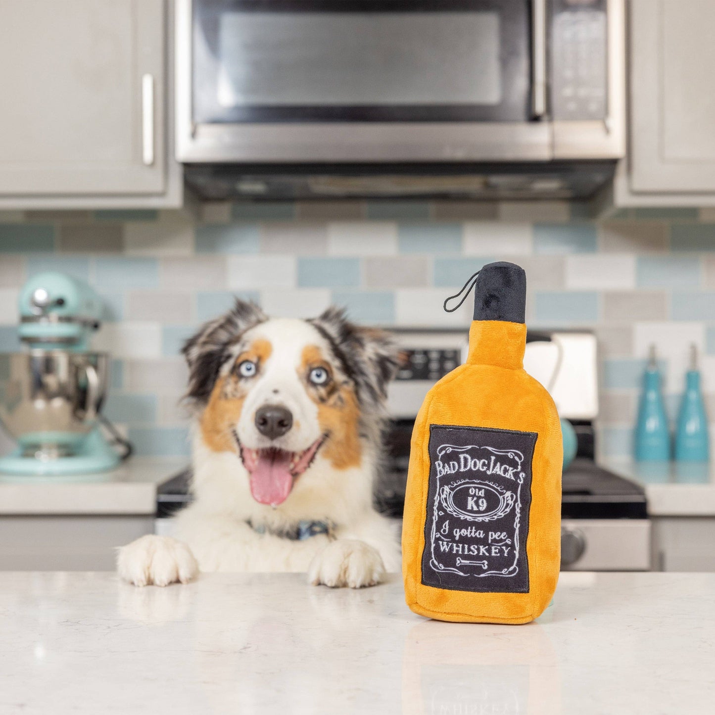 Huxley & Kent- Dog Toy - Bad Dog Jack's Whiskey