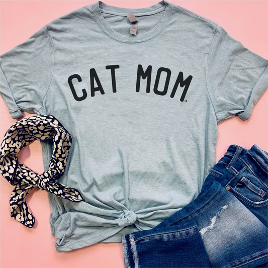 The Dapper Paw- Tee - Cat Mom