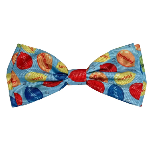 Huxley & Kent- Bow Tie - Party Time Blue