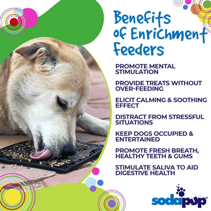 SodaPup- Zombie Design Emat Enrichment Licking Mat