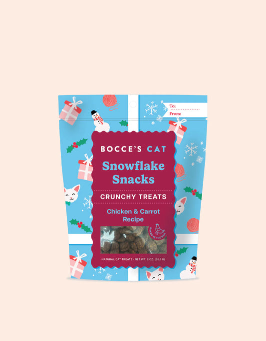 Bocce’s- Cat Treats - Snowflake Snacks