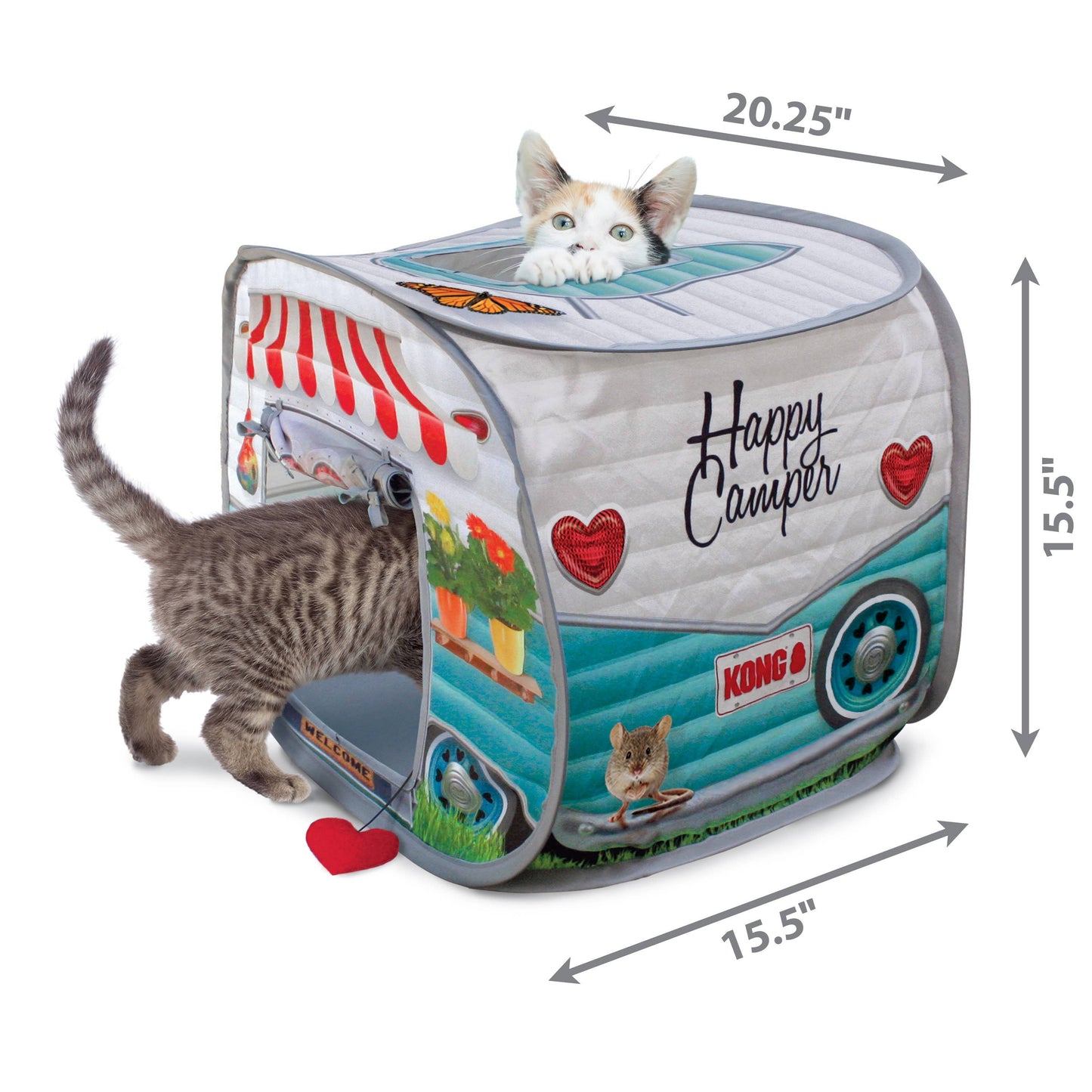 KONG- Cat Toy - Play Spaces Camper