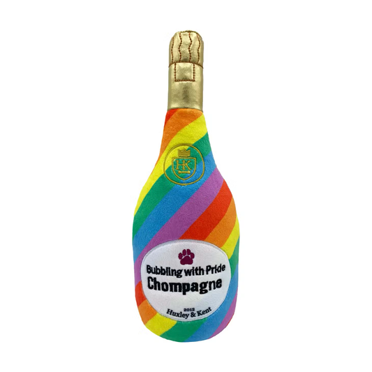 H&K- Dog Toy - Bubbling with Pride Chompagne - Lg