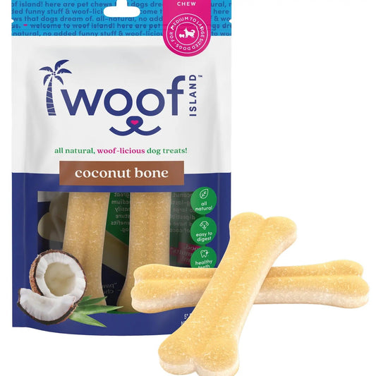 Woof Island- Coconut Dog Bones