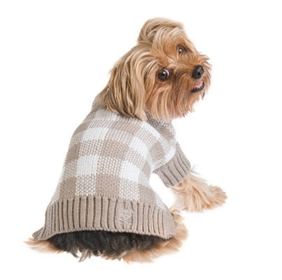 RuffLuv- Mad For Plaid Sweater - X-Small