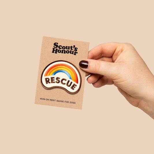 Scout's Honour - Rescue iron-on patch