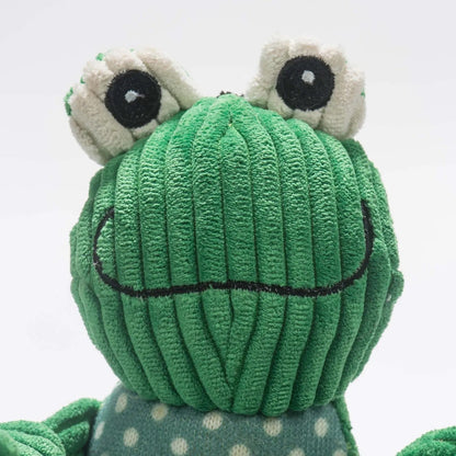 HuggleHounds- Fergie Frog Knottie - Small