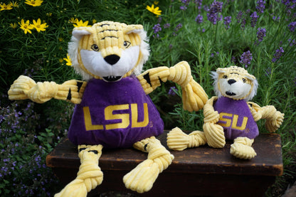 HuggleHounds- Louisiana State Mike the Tiger Knottie - Large