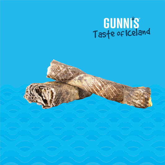 Gunni's- Dog Treats - Cod Skin Chews 4in