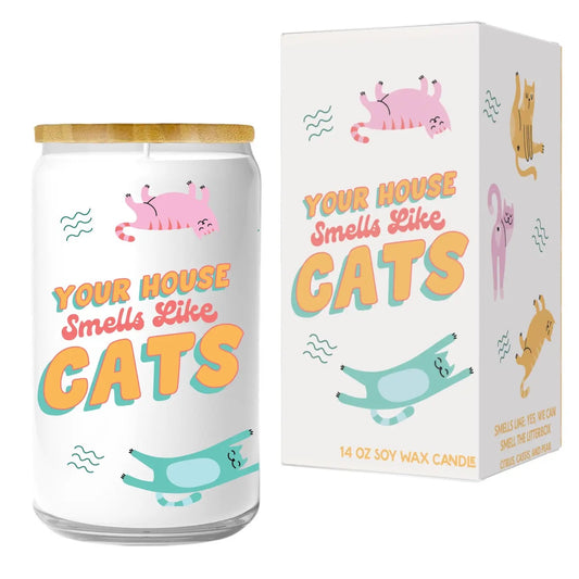 FUN CLUB- Your House Smells Like Cats Candle