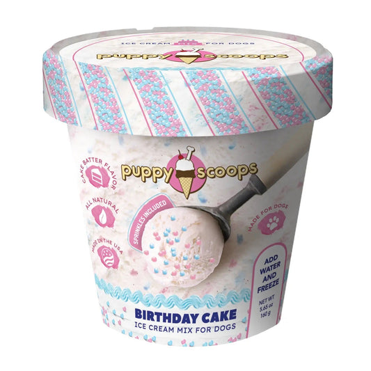 Puppy Scoops- Ice Cream Mix - Birthday Cake with Sprinkles