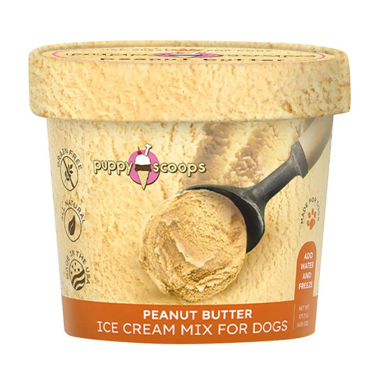 Puppy Scoops- Ice Cream Mix - Peanut Butter