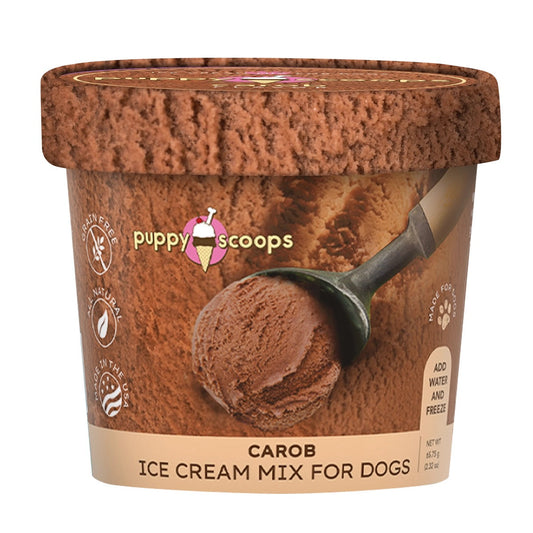 Puppy Scoops- Ice Cream Mix - Carob