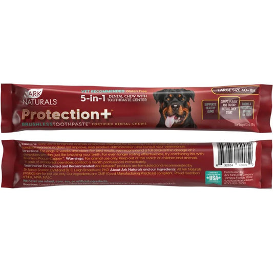 Ark Naturals- Protection + Brushless Toothpaste Single Treat - Large