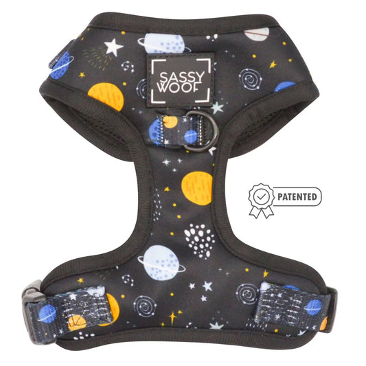 SASSY WOOF- Dog Harness - To The Stars And Beyond