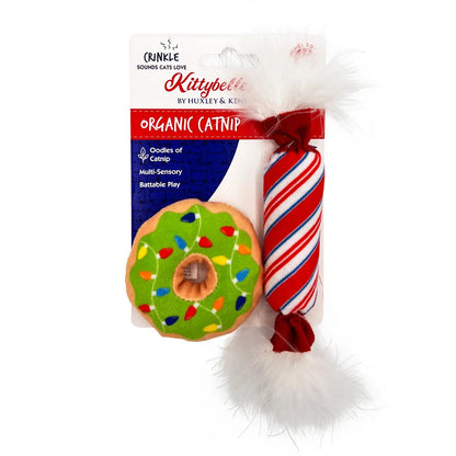 H&K- Cat Toy - Lit Donut & Peppermint