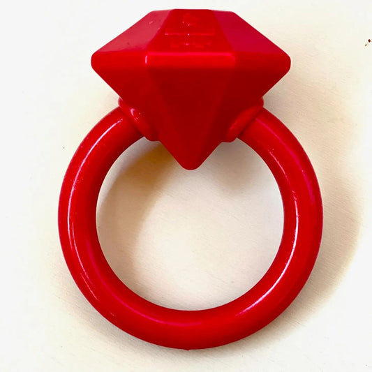 SodaPup- Diamond Ring Durable Nylon Teething Ring for Puppies