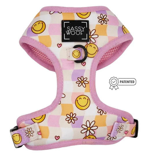 SASSY WOOF- Dog Harness - Daisy Me Rolling