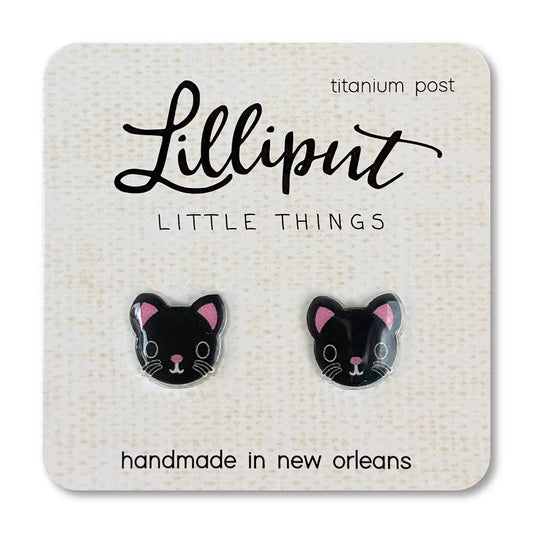 Lilliput Little Things- Cute Kitty Cat Earrings